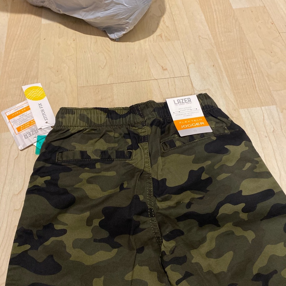 Camo Lazer Joggers